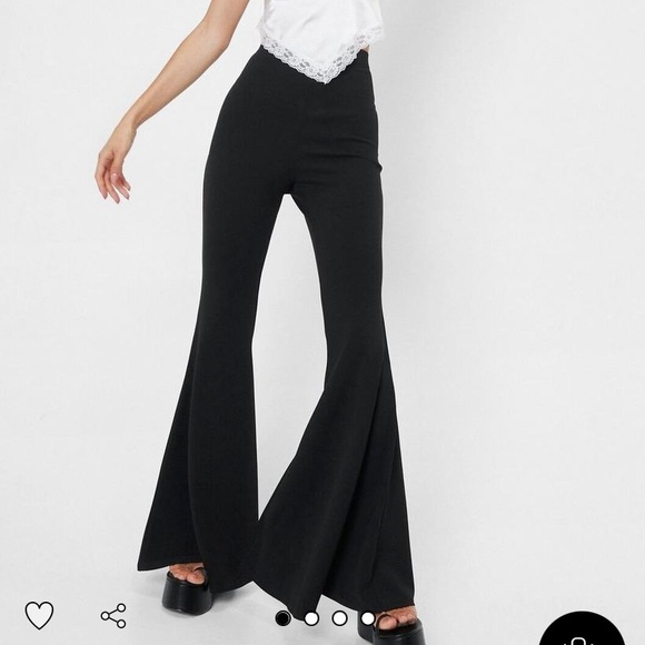 Nasty Gal Pants - Nasty gal high waisted flare pants